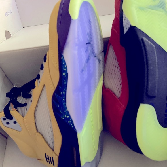 Jordan 5 Retro What The ? 🔥🔥🔥 - Picture 5 of 8